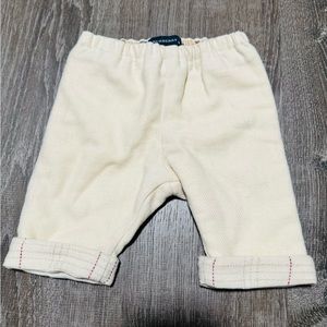 BURBERRY***Ivory Wool Baby Pants***1 Mo. $329